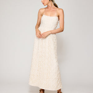 ARIS STAPLESS MAXI DRESS