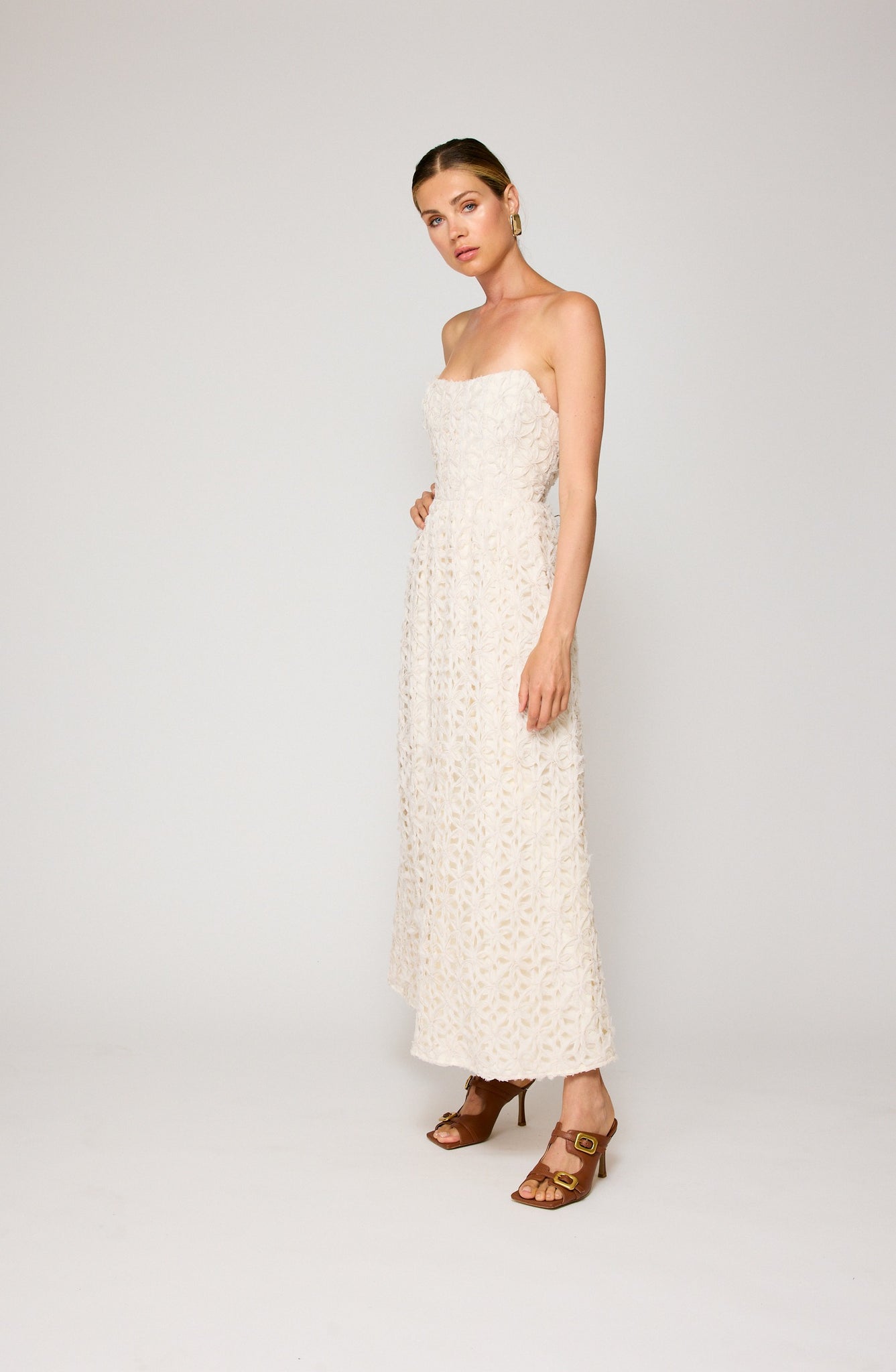 ARIS STAPLESS MAXI DRESS