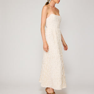 ARIS STAPLESS MAXI DRESS