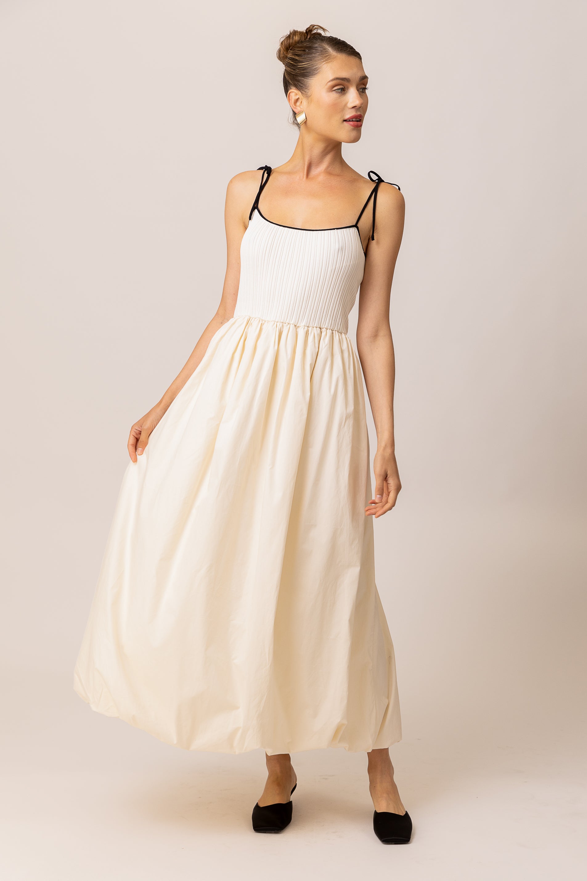 Jules dress beige Line & Dot Jules dress beige Line & Dot