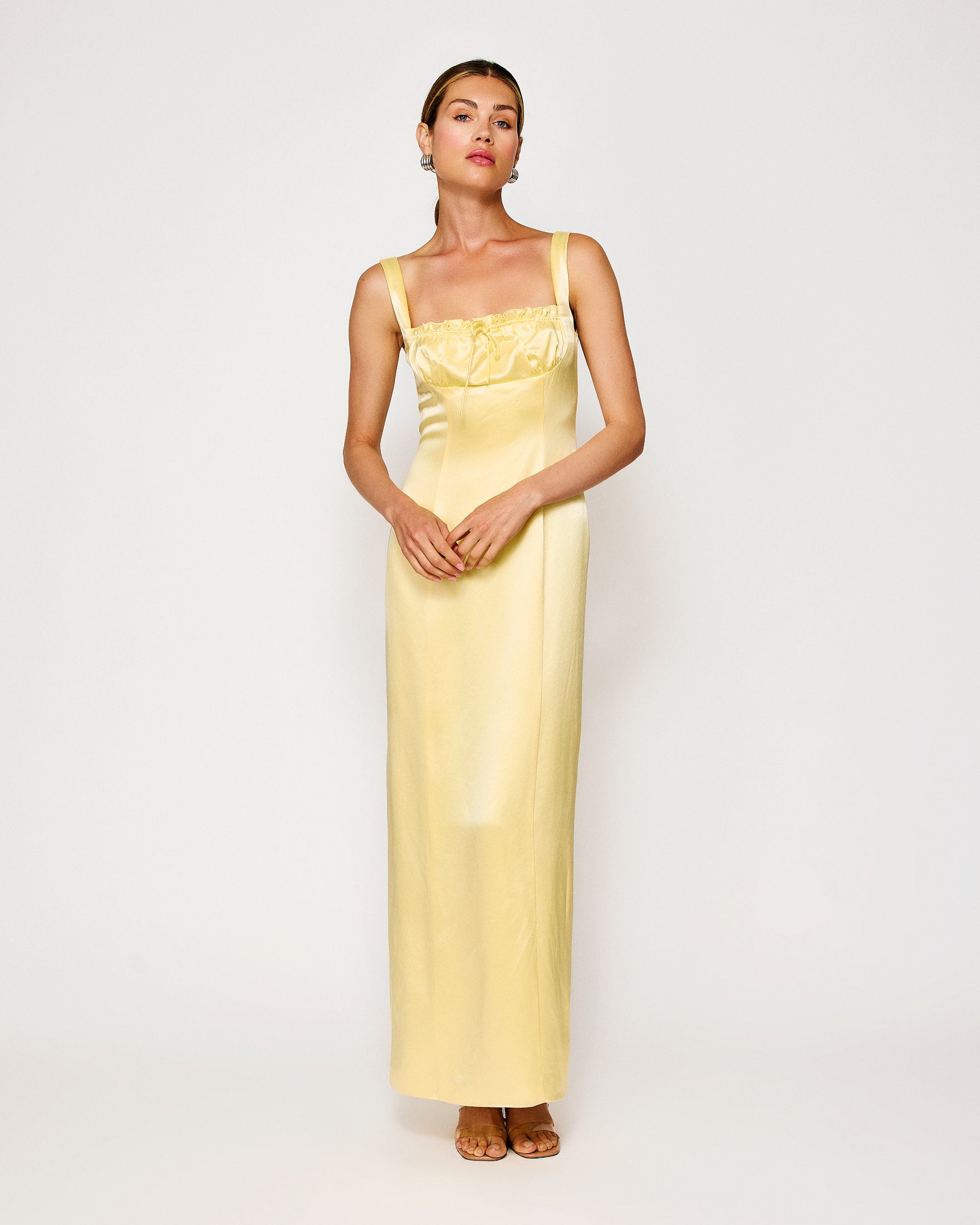 Limone maxi dress – Line & Dot