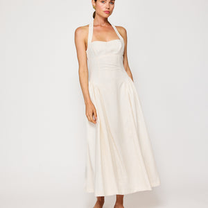 GRETA HALTER MAXI DRESS