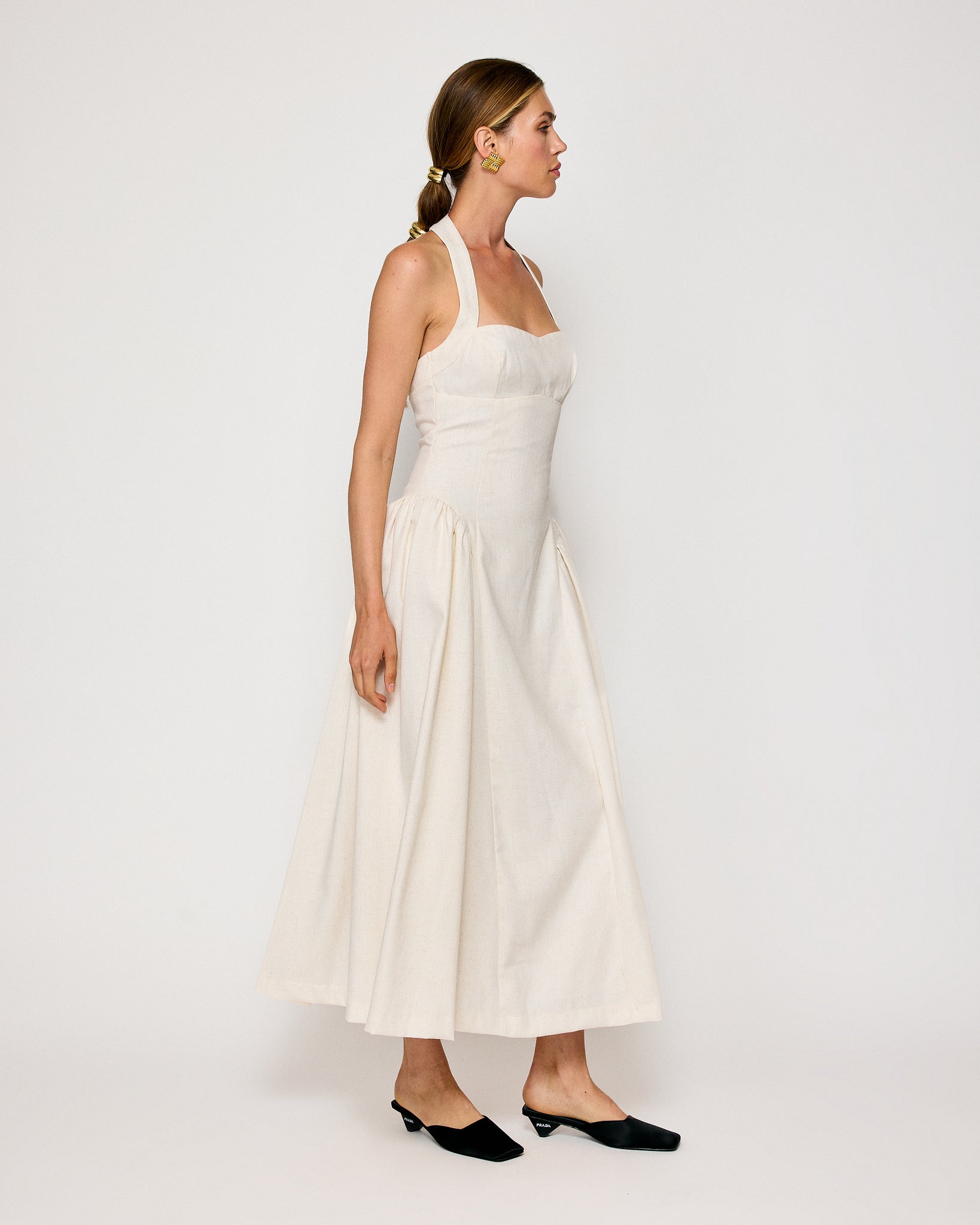 GRETA HALTER MAXI DRESS