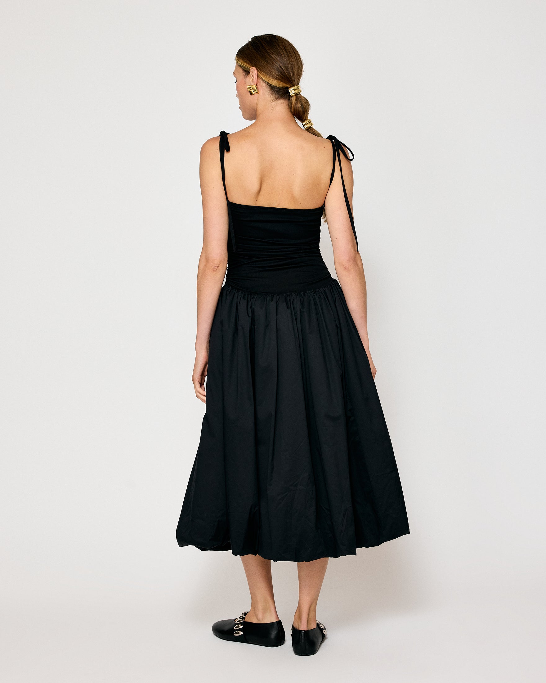 LIANNA MIX-MEDIA DRESS LIANNA MIX-MEDIA DRESS