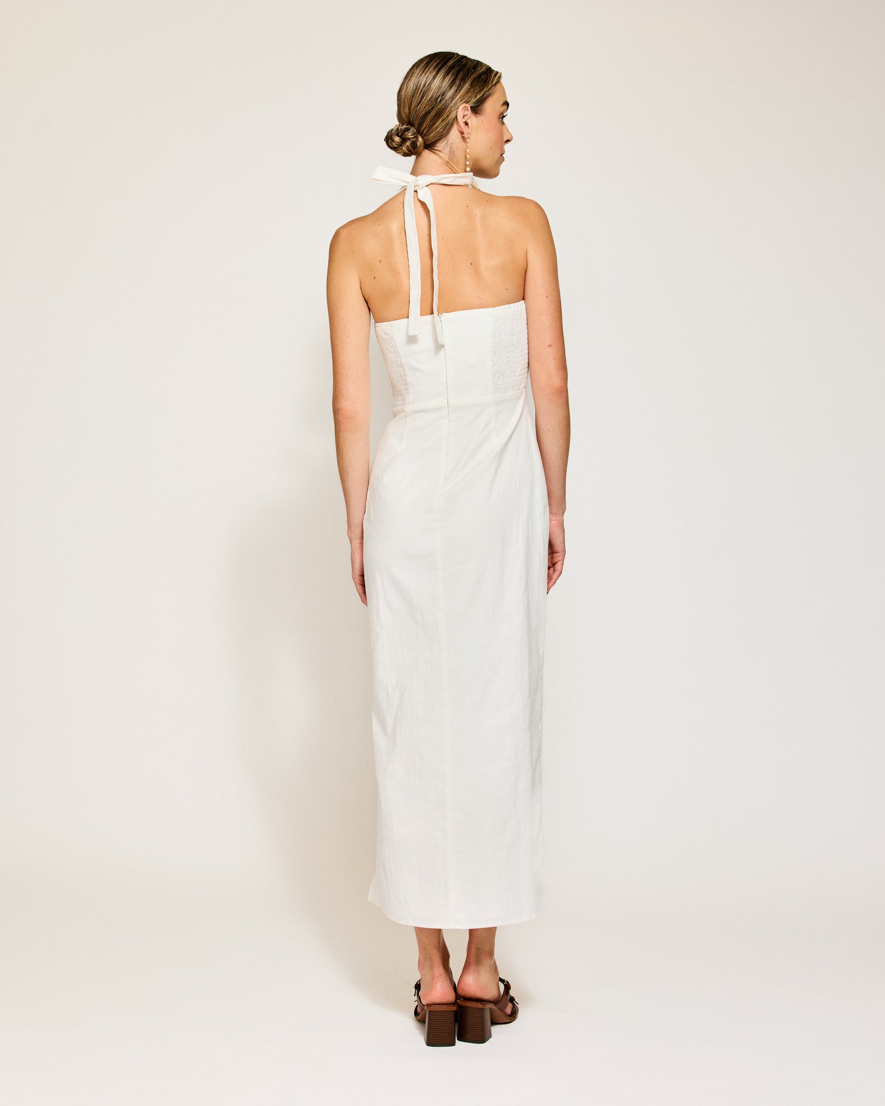 line and dot oracle maxi dress Line & Dot Oracle dress Maxi dress in blue and