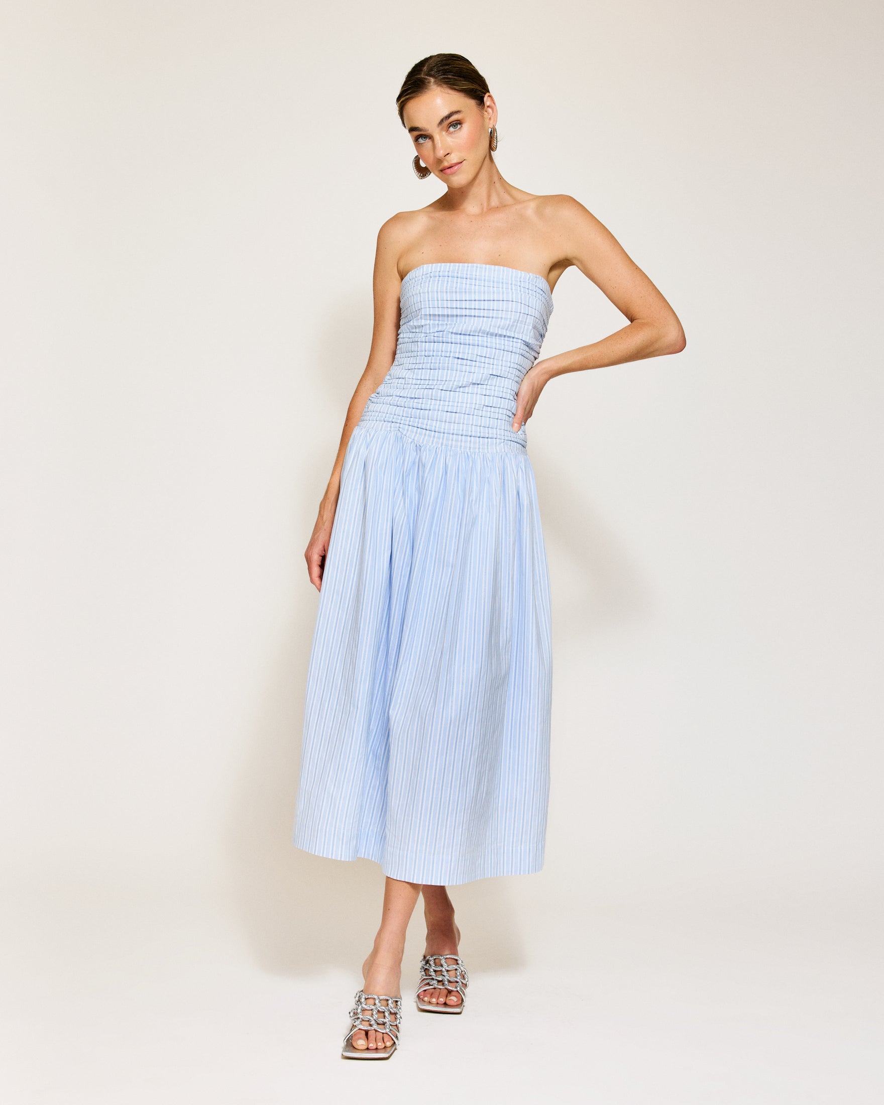Darra midi dress – Line & Dot