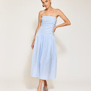 line and dot mara dress Line & Dot Amara Dress | Black/Off White | Size L