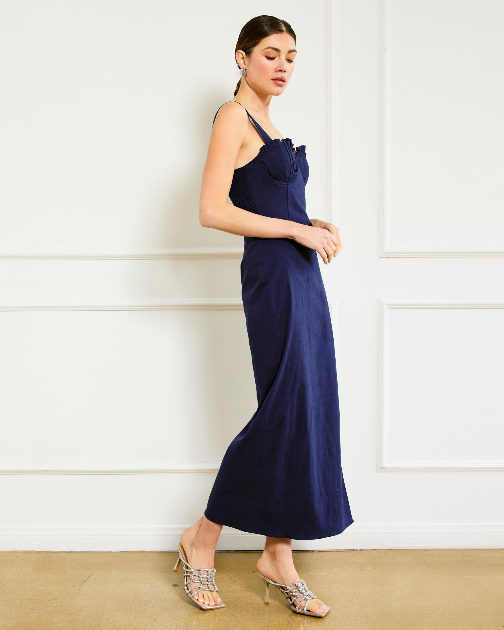【極美品・未使用】LA PERLAロングドレス Perla maxi dress – Line & Dot