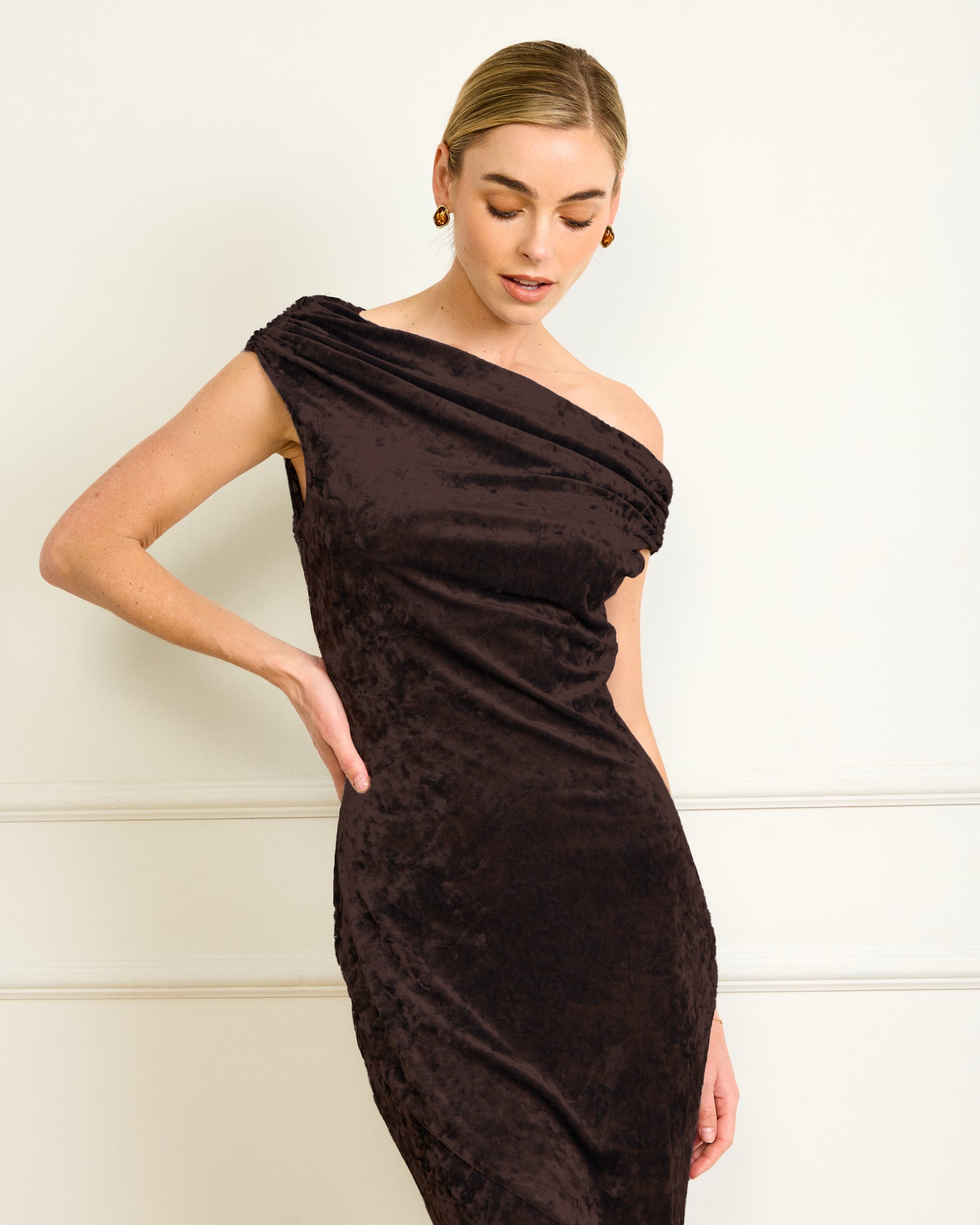 Brylie velvet maxi dress Line & Dot Brylie velvet maxi dress Line & Dot
