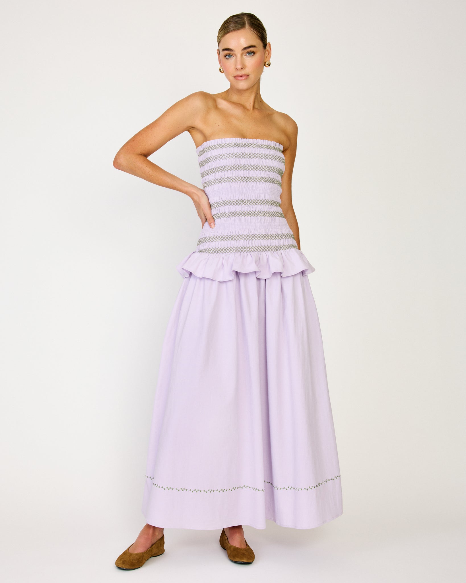 Amnesia maxi dress – Line & Dot