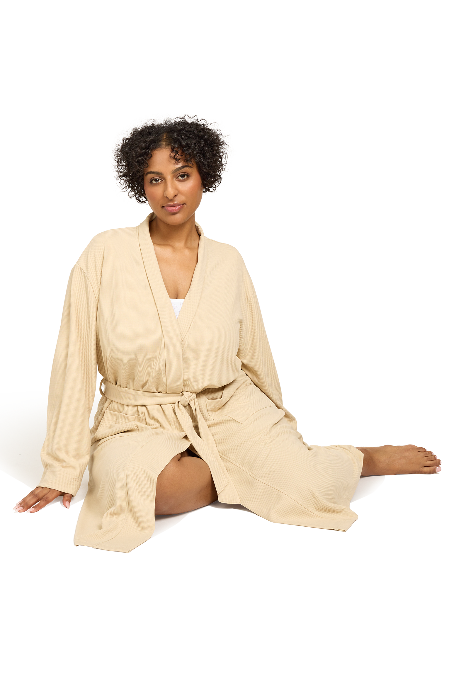 waffle knit dressing gown Waffle Knit Robe