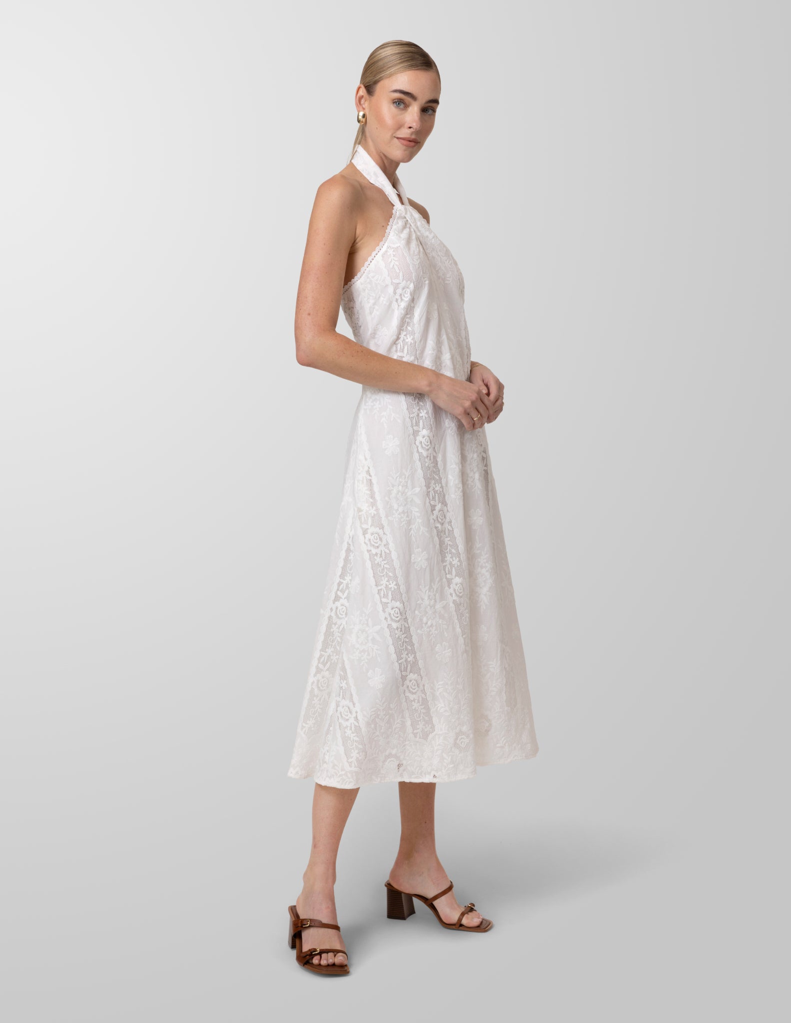 halter neck dress a line Pienza – & Dot 2024 SPRING BREAK