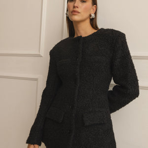 ANGIE SHEARLING JACKET