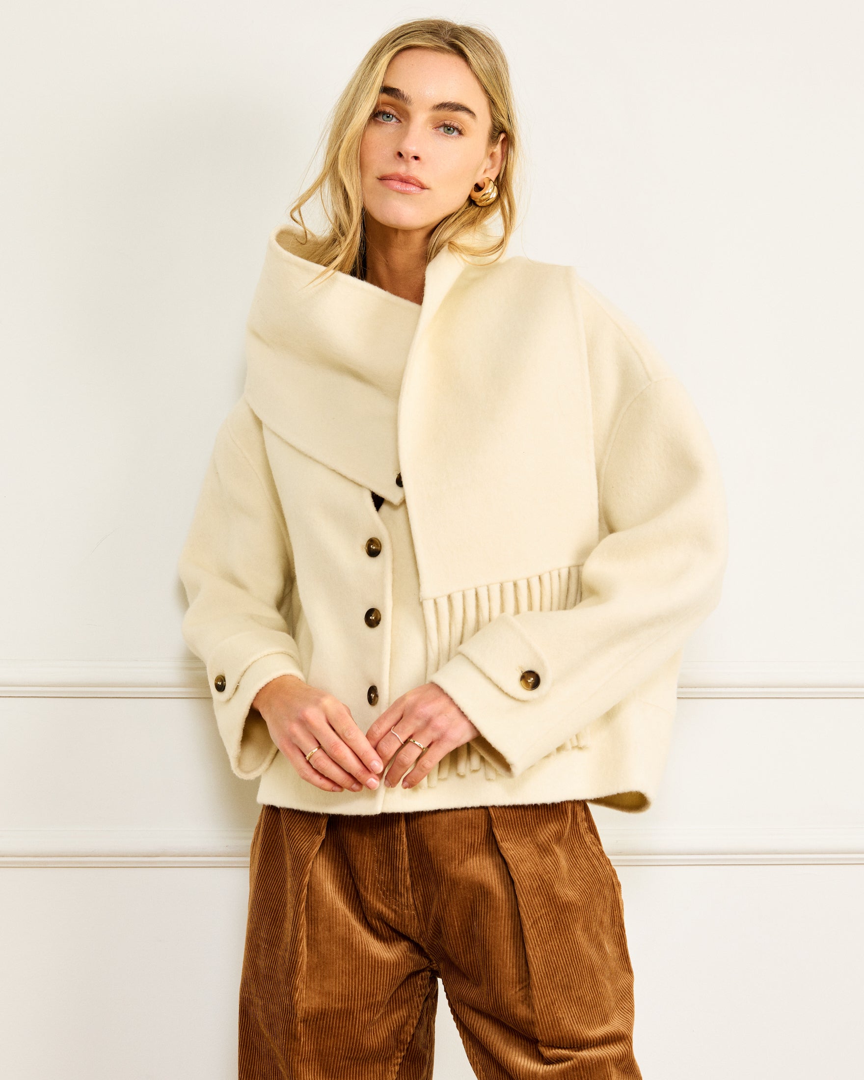 ジャケット・アウター scarf docking drape coat ジャケット・アウター scarf docking drape coat Itemnew Man's