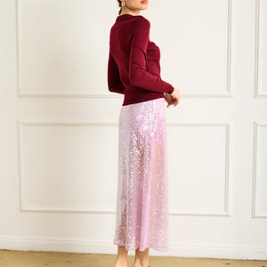 ODESSA SEQUINS SKIRT