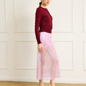 ODESSA SEQUINS SKIRT
