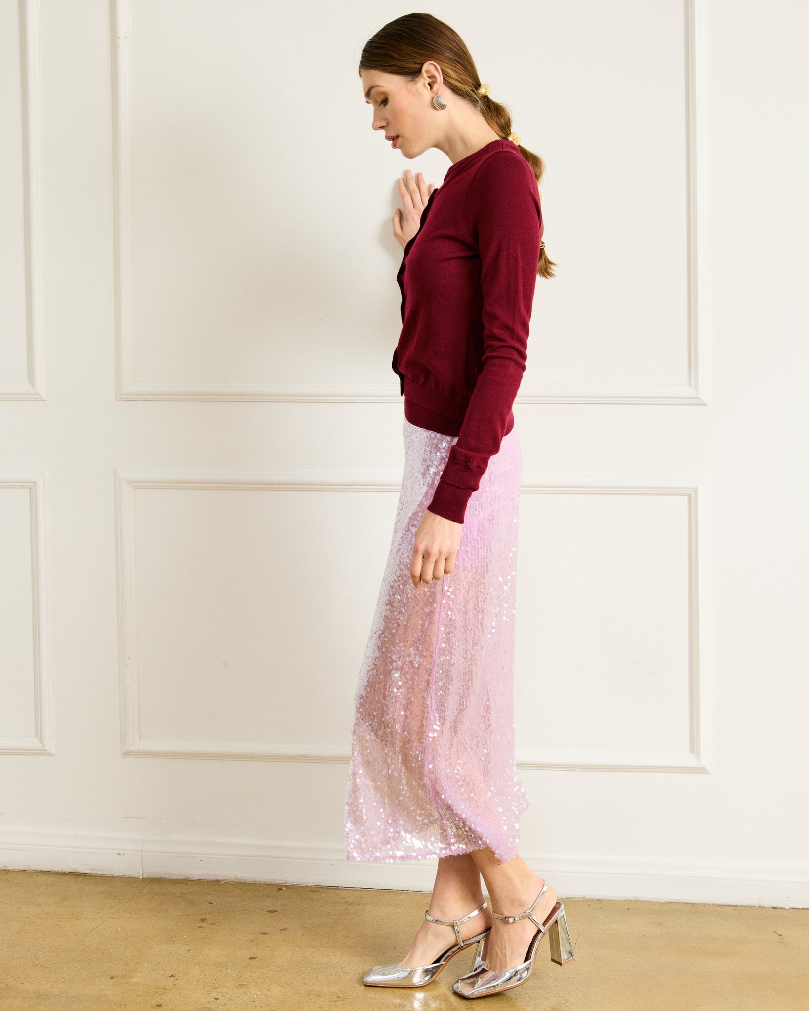 ODESSA SEQUINS SKIRT