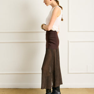 RHONE MIX-MEDIA SKIRT