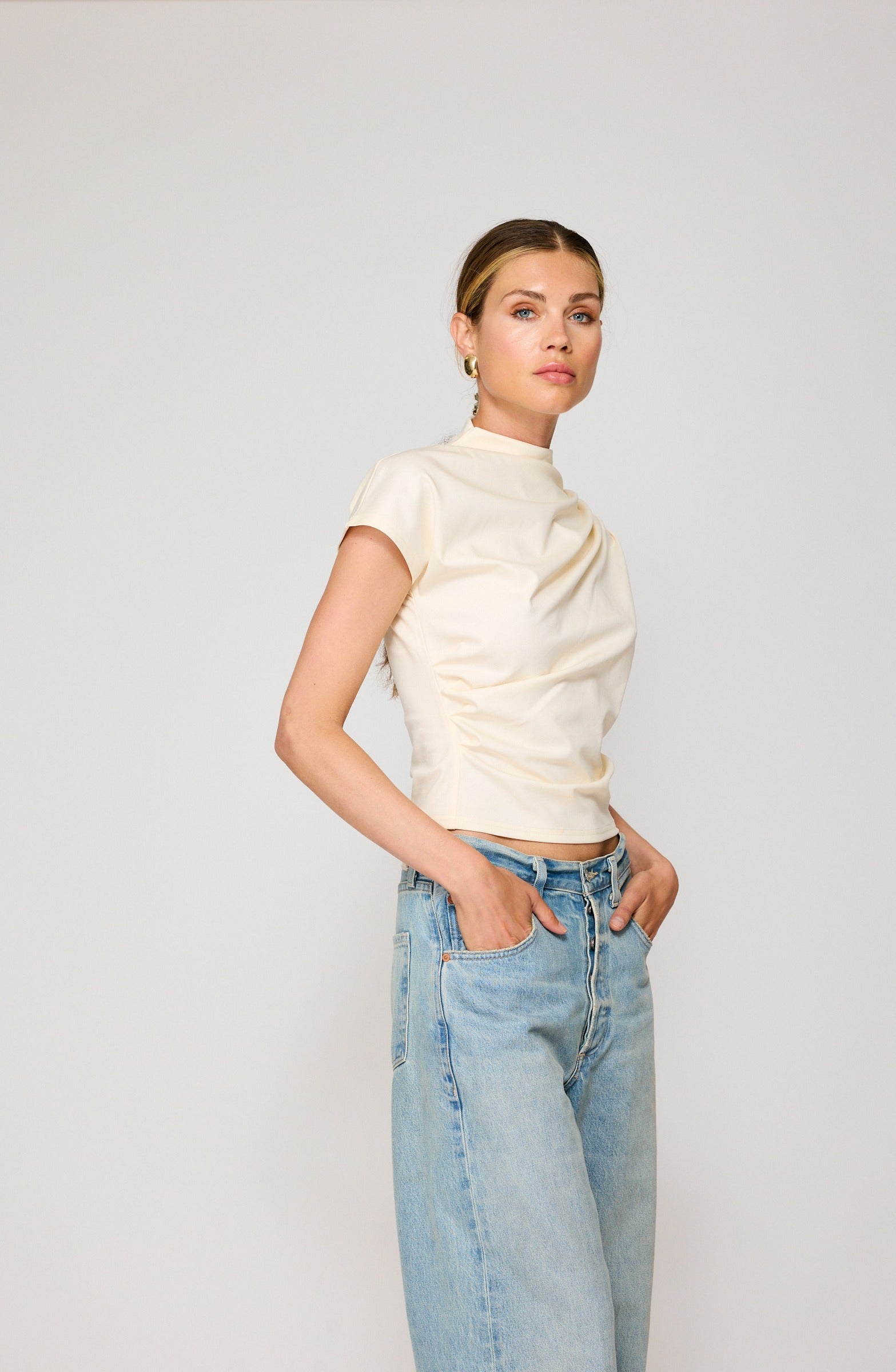 【dydoshop】25ss draped top dydoshop】25ss draped top