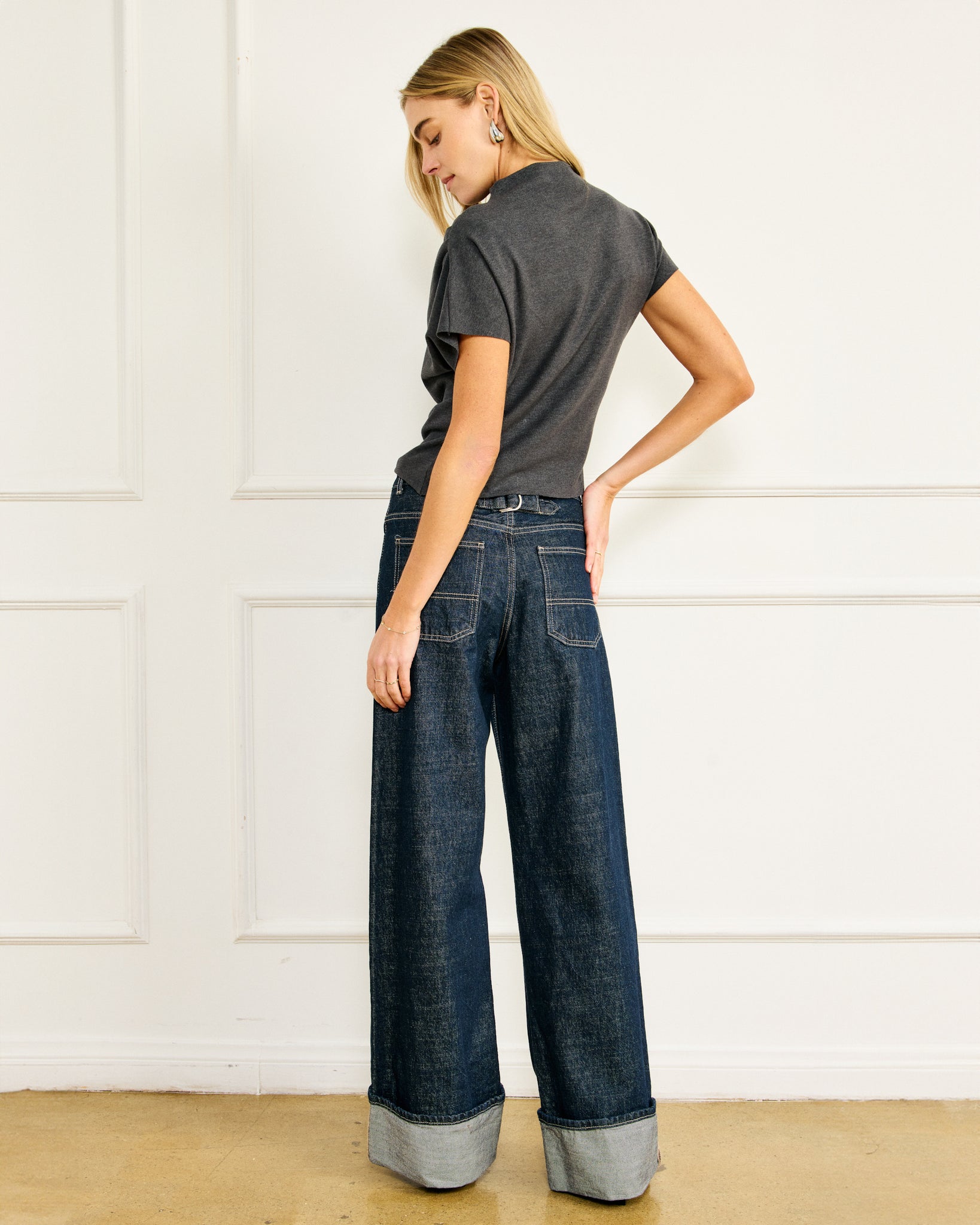 WALKER DRAPED TOP
