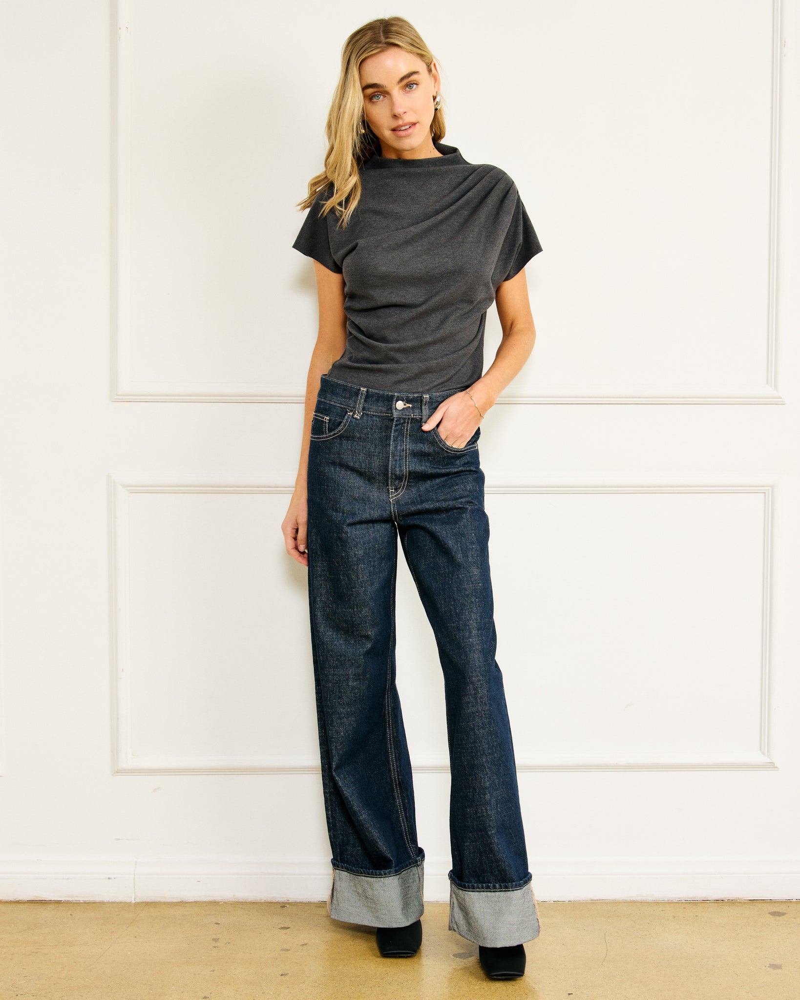 WALKER DRAPED TOP