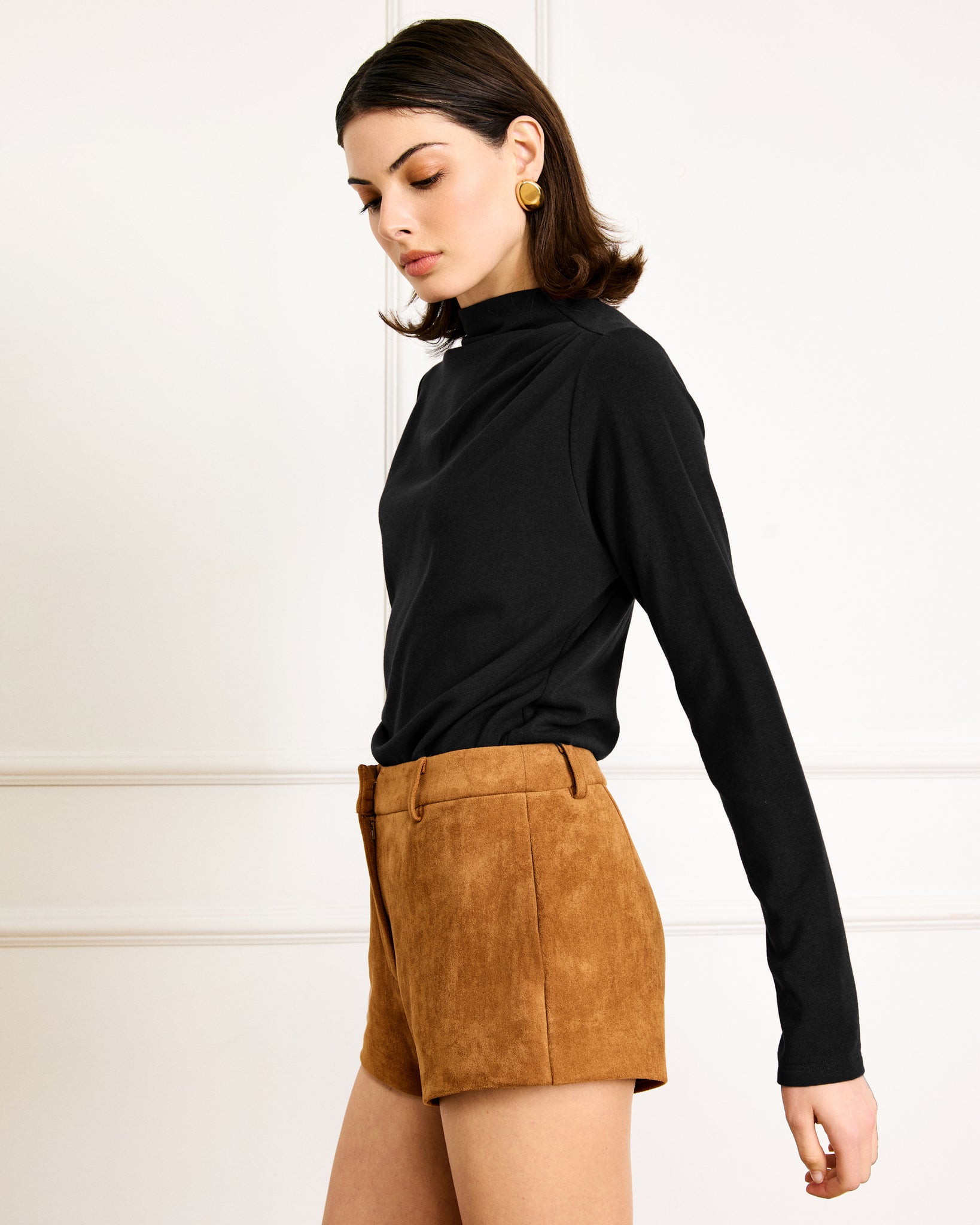 COLEY DRAPED TOP