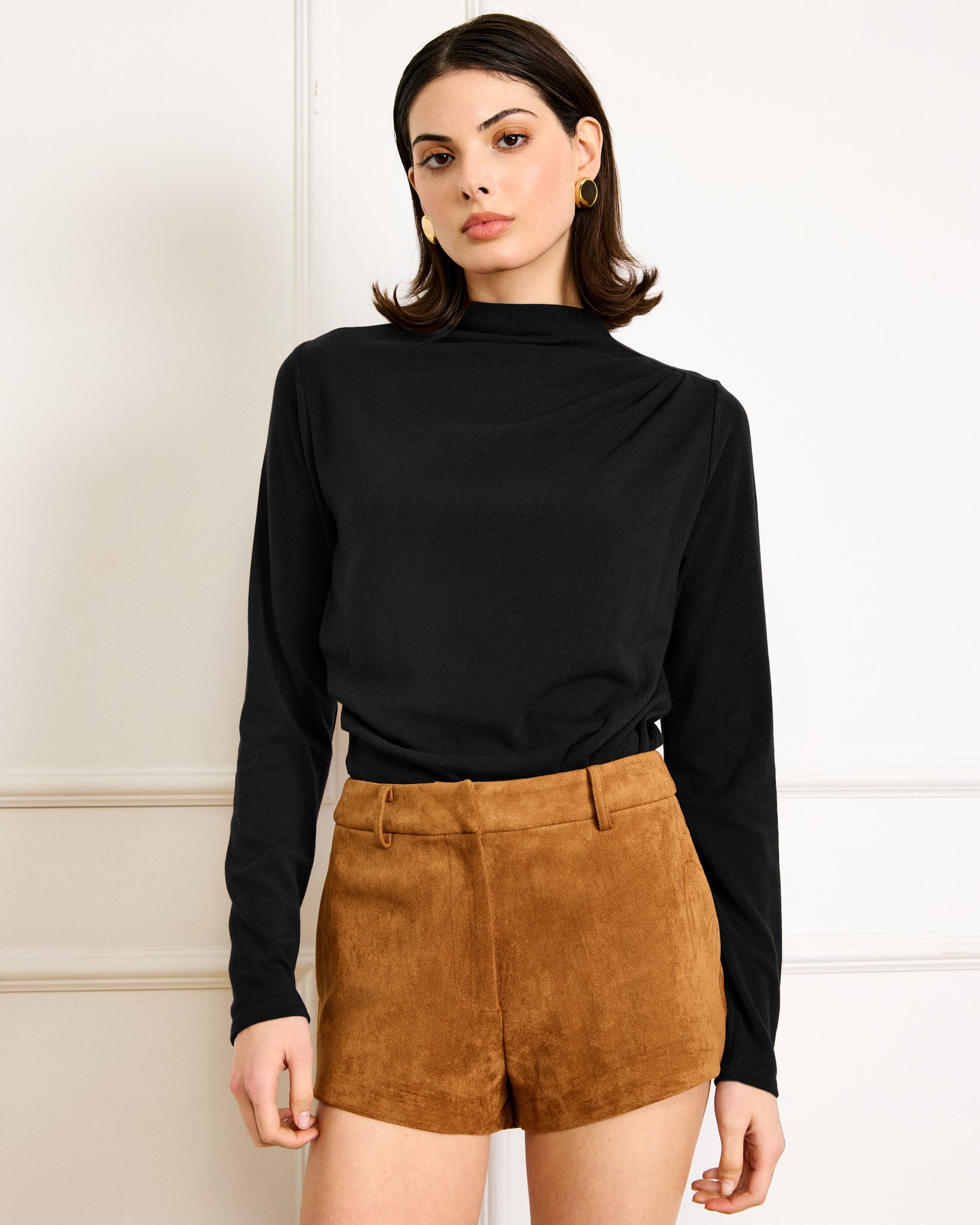 COLEY DRAPED TOP