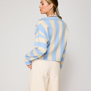 BRADLEY STRIPED CARDIGAN