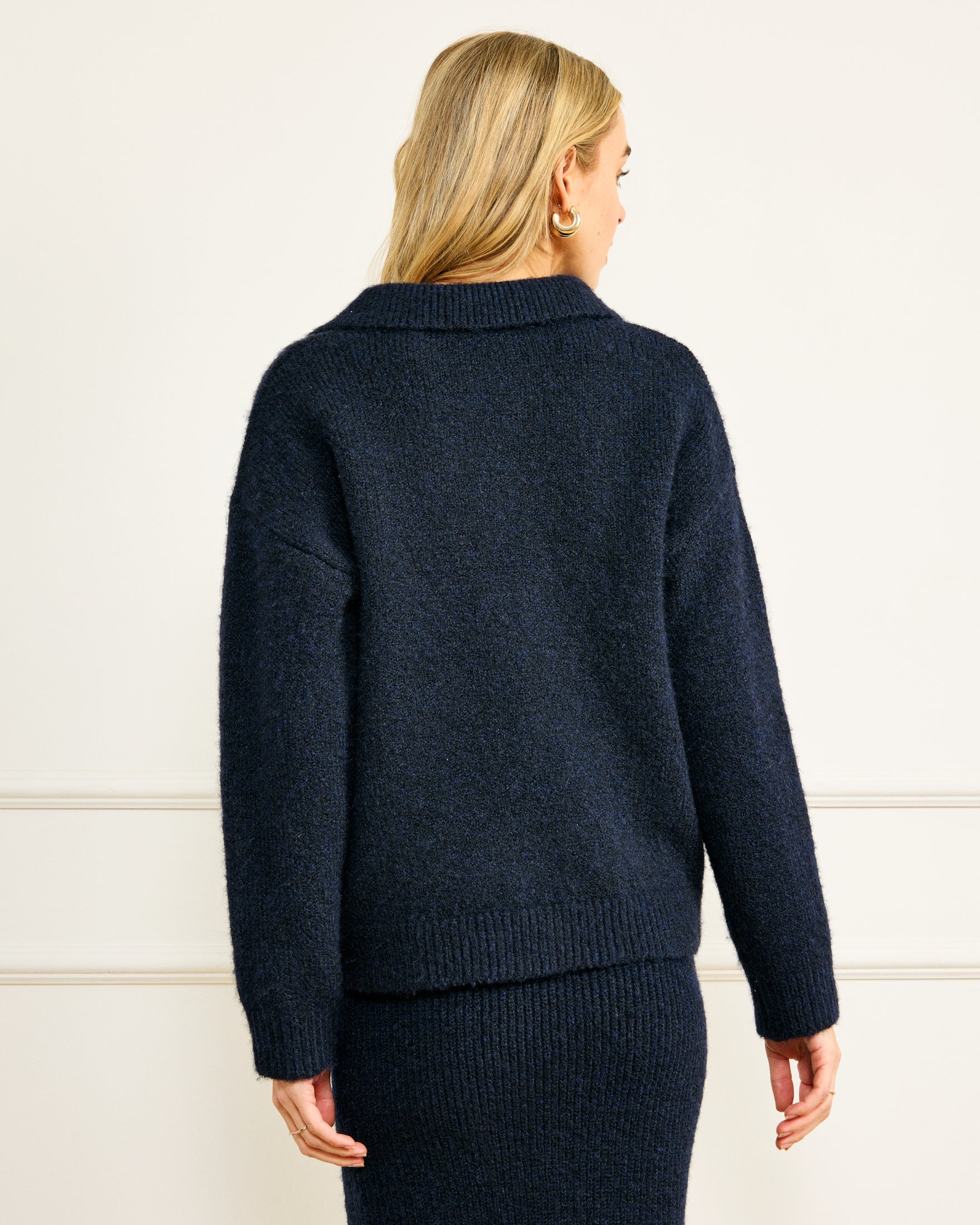 HART POLO KNIT SWEATER – Line & Dot