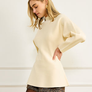 KINGSTON PEPLUM SWEATER