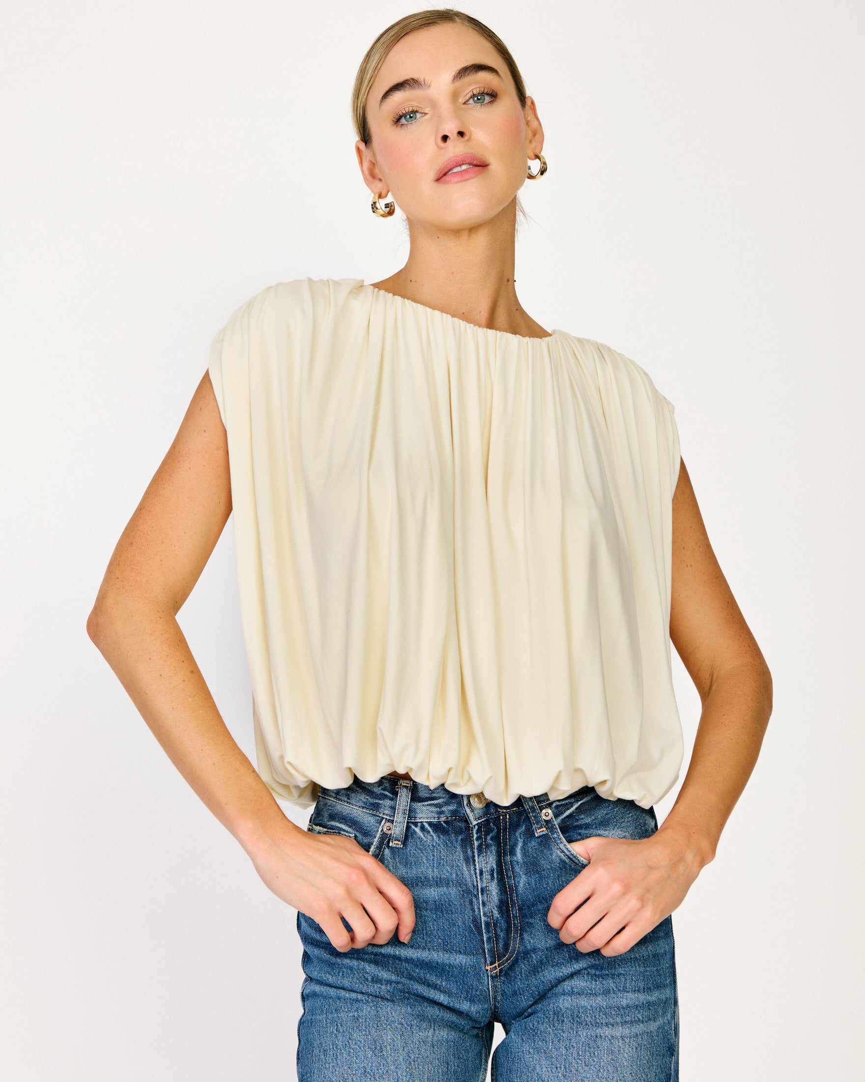 トップス THETOE Evriopis Docking Tops TOPS – THE TOÉ