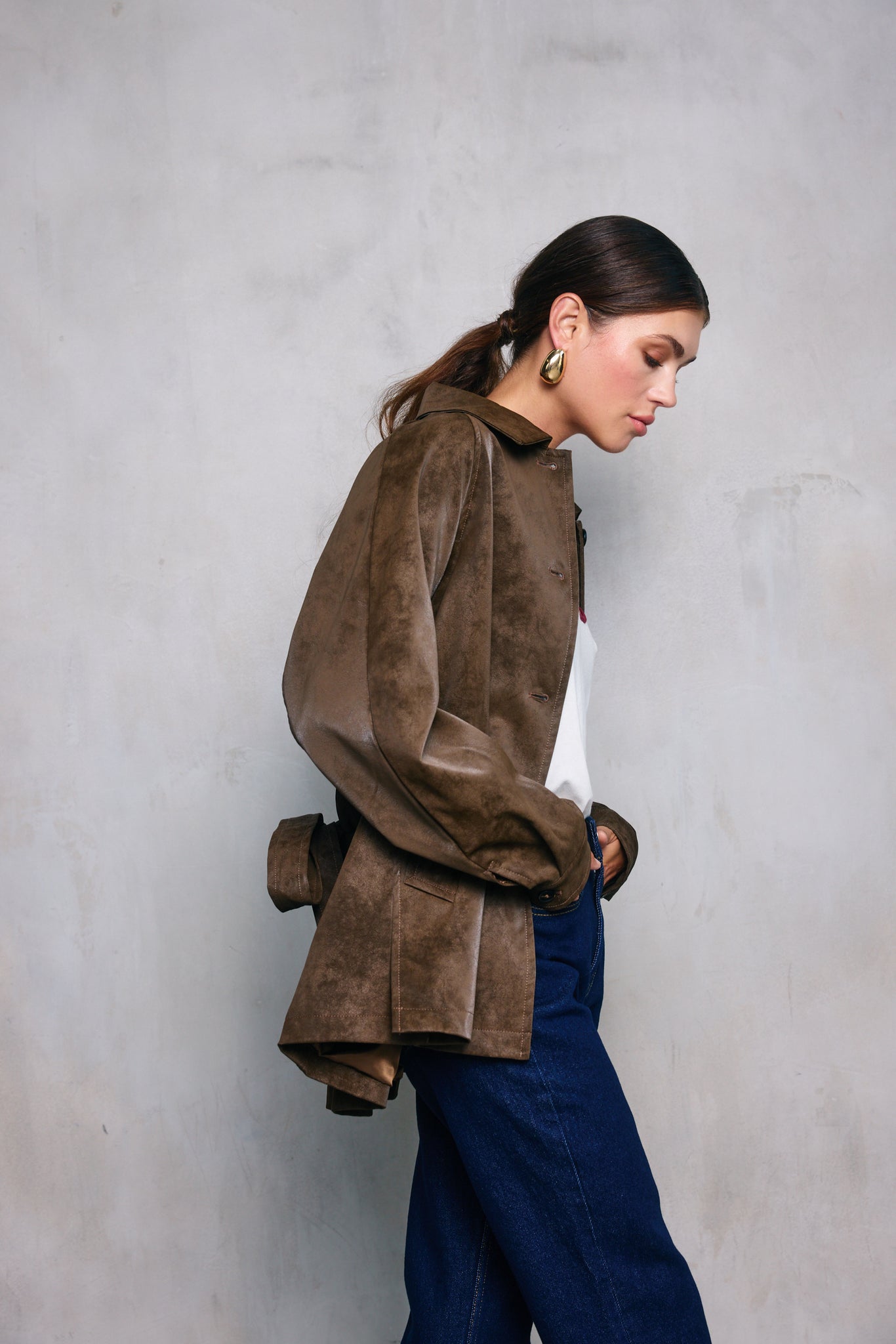 OLSEN BELTED JACKET