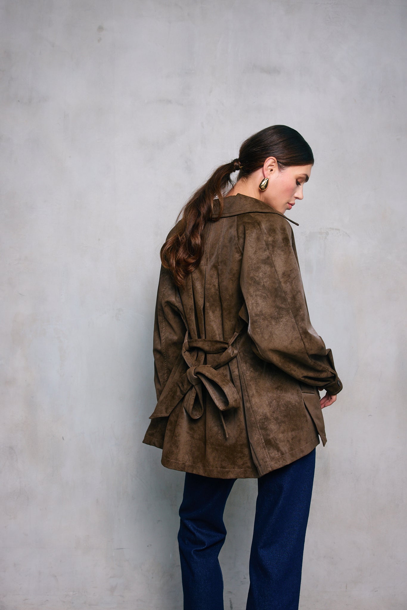 OLSEN BELTED JACKET