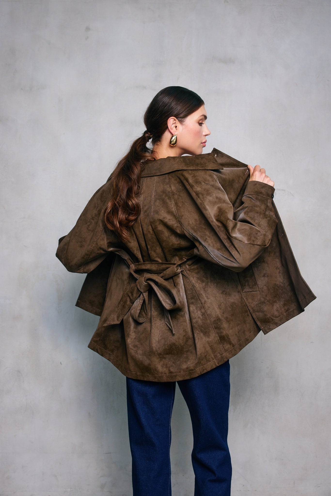 OLSEN BELTED JACKET