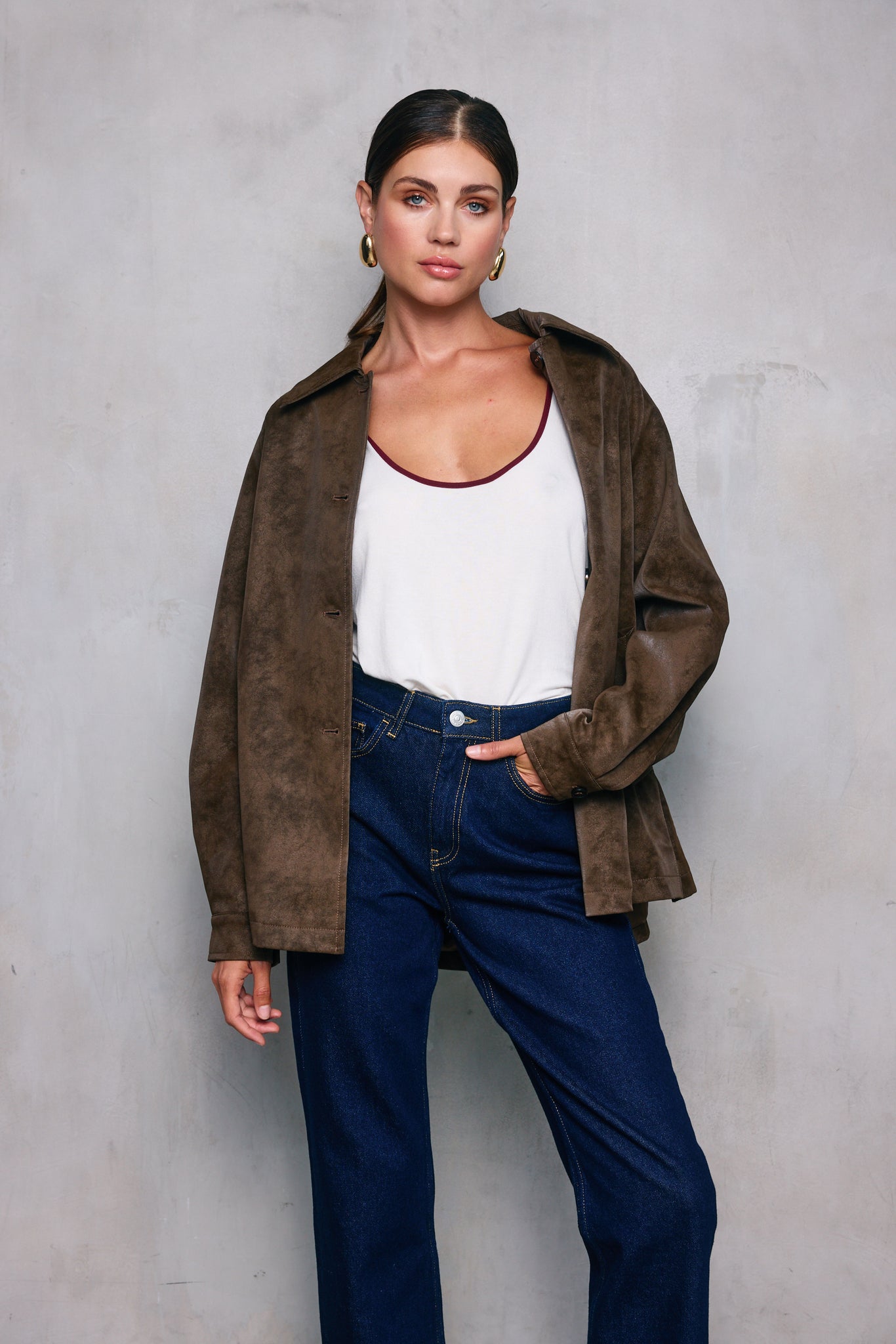 OLSEN BELTED JACKET