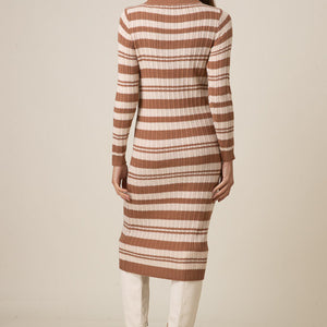 Duo striped sweater dress Line & Dot Duo striped sweater dress Line & Dot