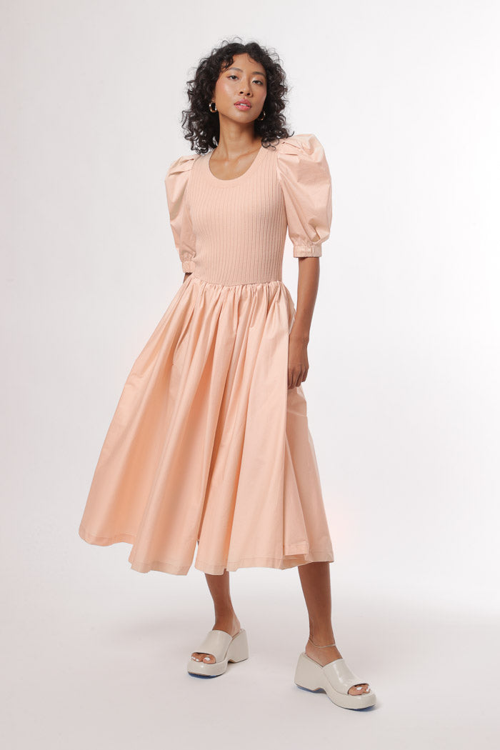 LAUREL MIDI DRESS Line & Dot LAUREL MIDI DRESS Line & Dot
