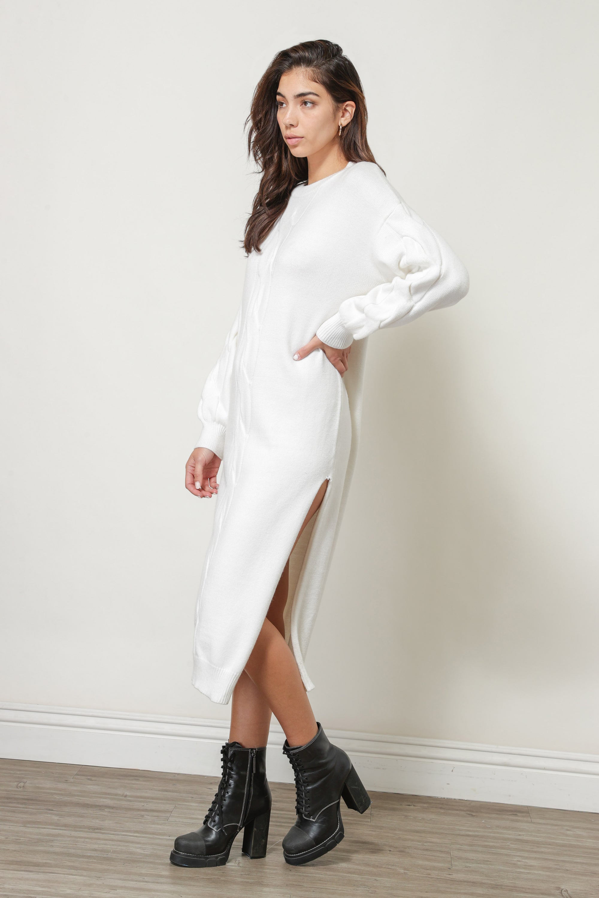MAYA MAXI SWEATER DRESS Line & Dot MAYA MAXI SWEATER DRESS Line & Dot