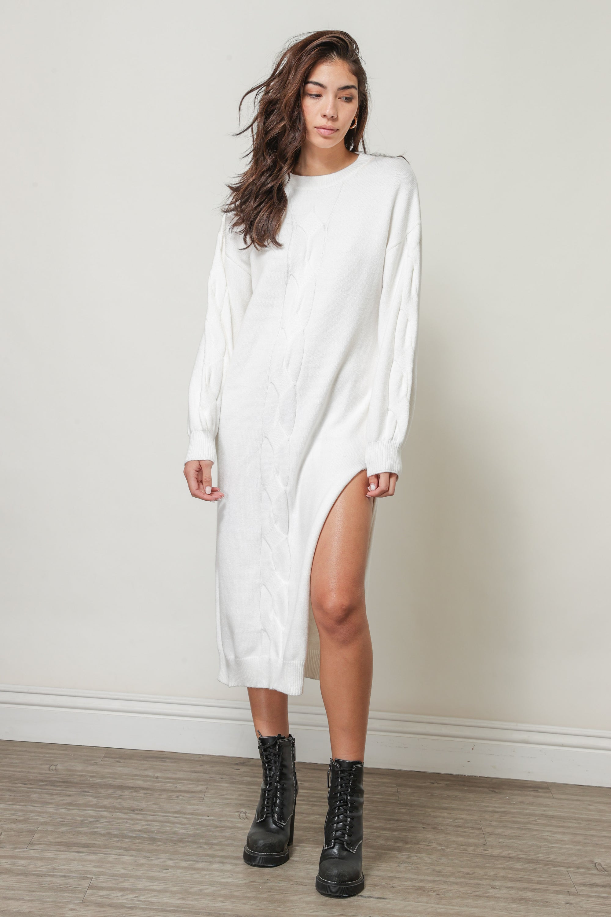 MAYA MAXI SWEATER DRESS – Line & Dot MAYA MAXI SWEATER DRESS – Line & Dot