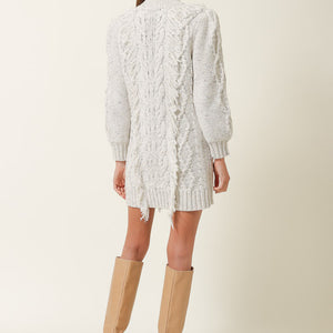 DARIA FRINGE SWEATER DRESS Line & Dot DARIA FRINGE SWEATER DRESS Line & Dot
