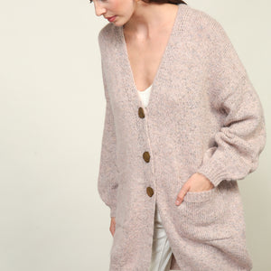 JEMMA CARDIGAN WITH BUTTON DETAIL