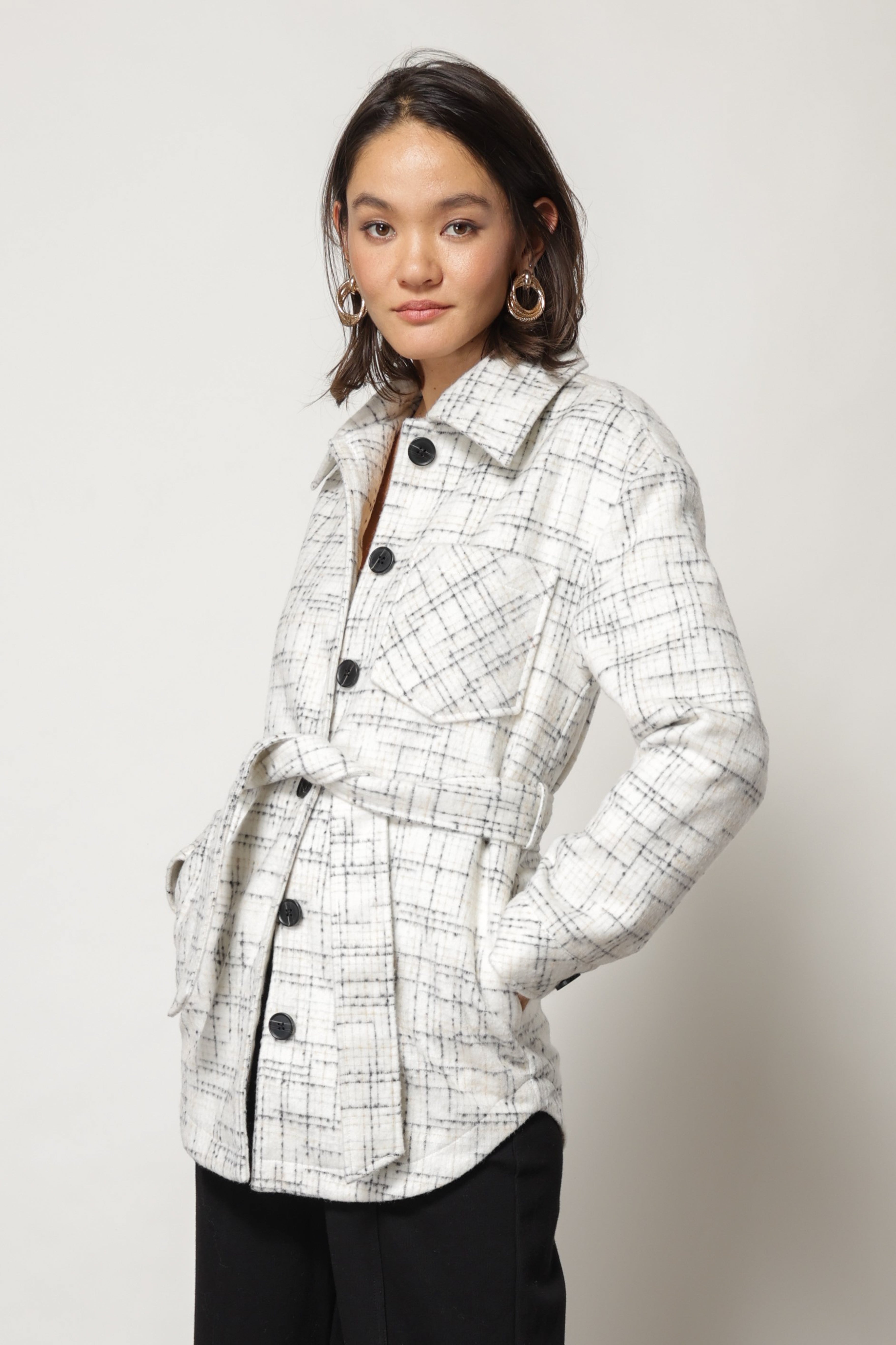 ジャケット・アウター EG \"DL Jacket Glen Plaid Houndstooth\" EG DL Jacket Glen Plaid Houndstooth