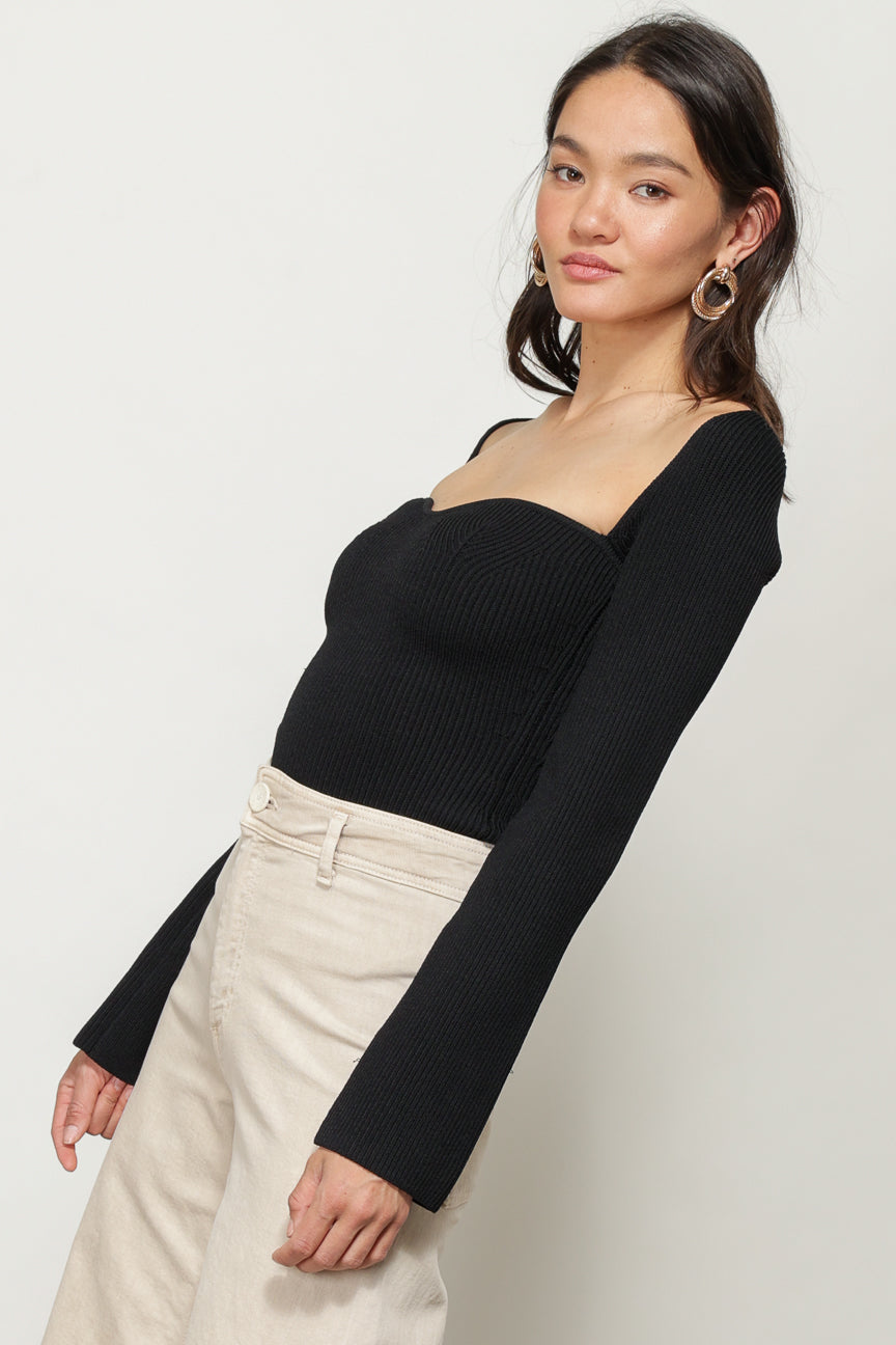 MELISSA SWEATER LONG SLEEVE – Line & Dot